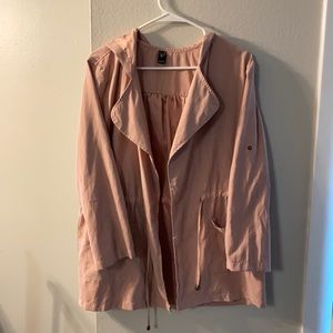 New Windsor Blush Pink Anorak Lightweight Jacket w/ Hood